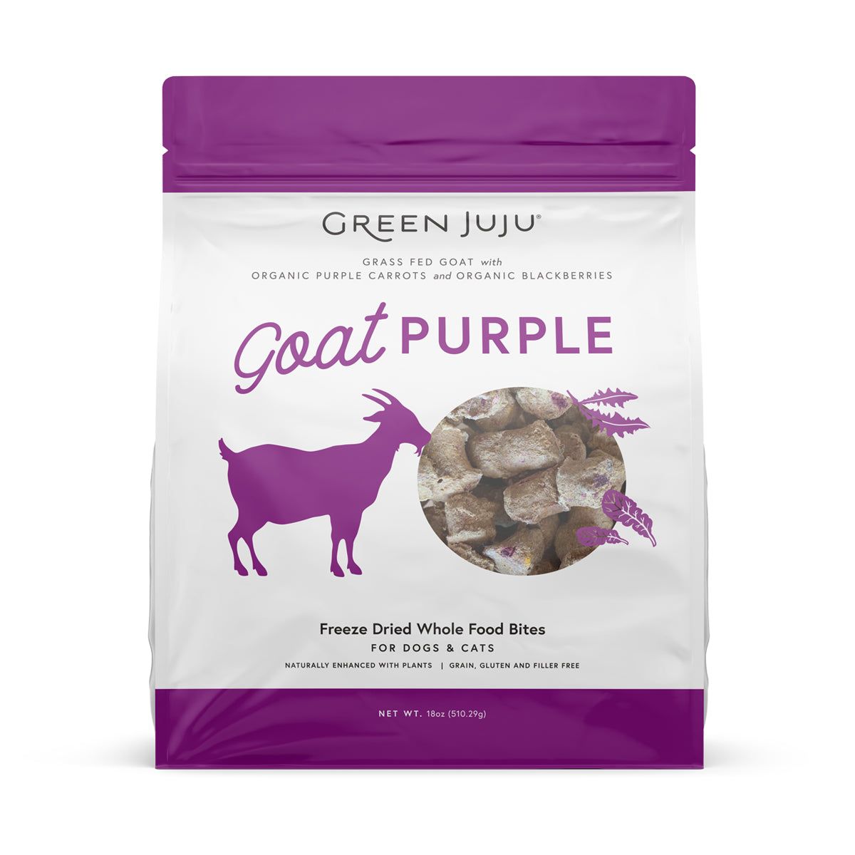 Green Juju FD Goat Purple Bites 3 oz