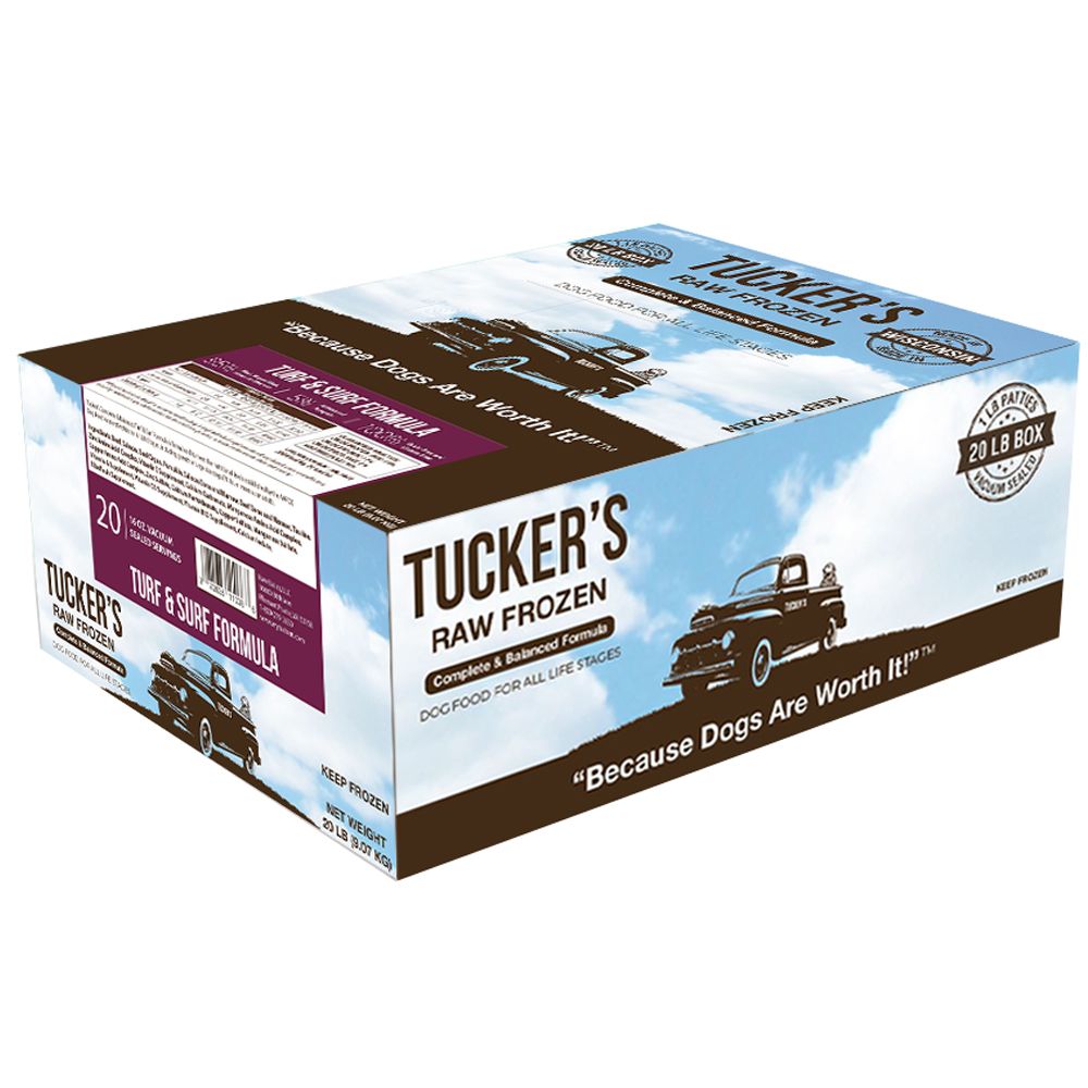 Tucker’s Frozen Raw Turf &amp; Surf 20 lb