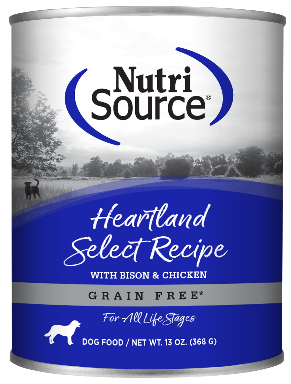 Nutrisource Dog Can GF Heartland 13 oz