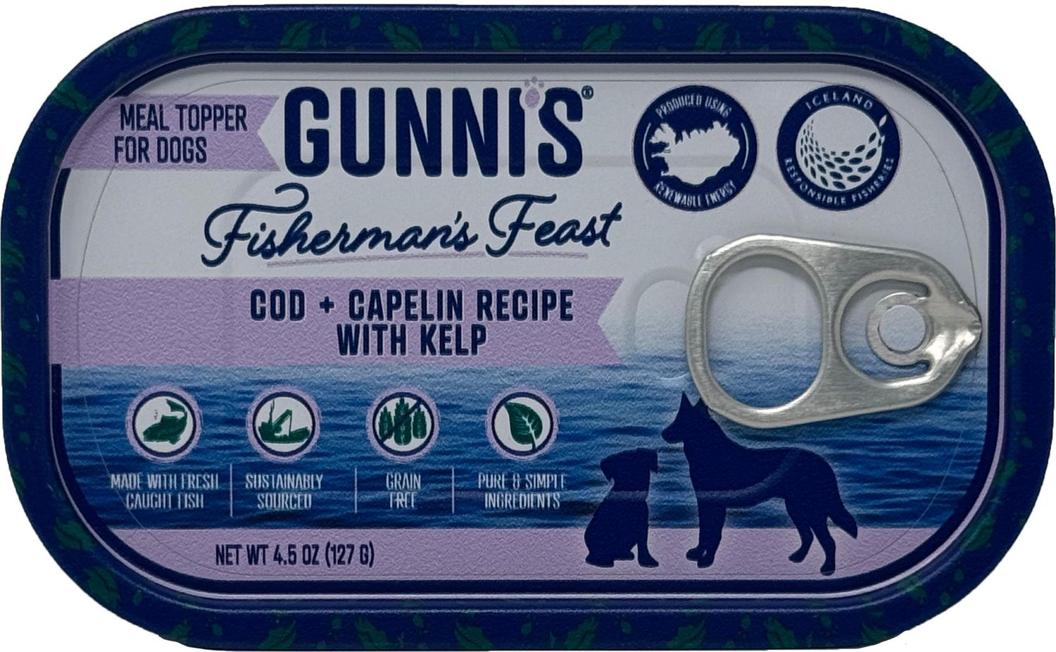 Gunni’s Dog Food Topper Cod/Capelin 4.5 oz