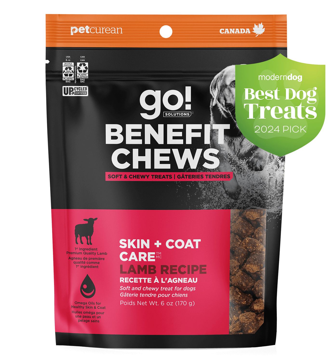 Go! Benefit Chews Skin &amp; Coat 6 oz