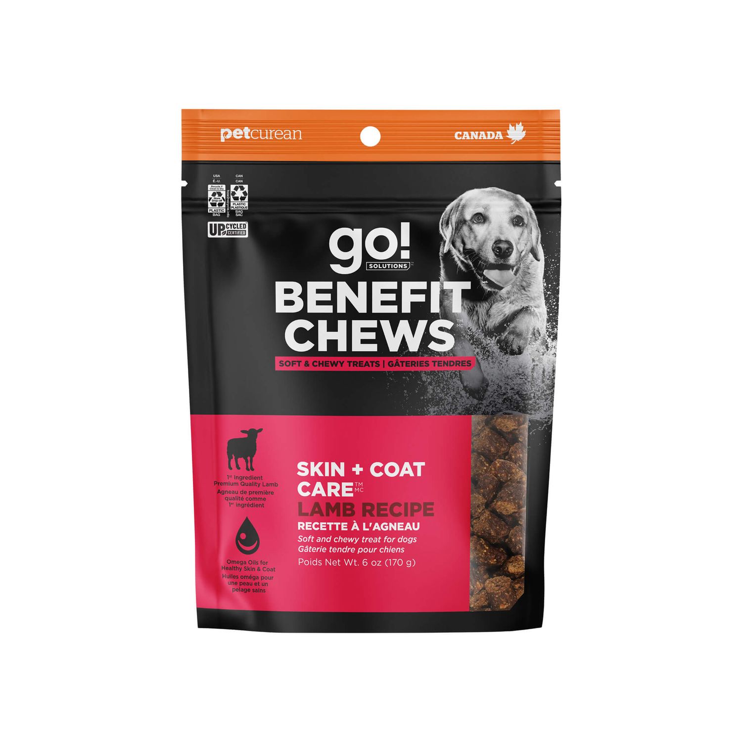 Go! Benefit Chews Skin &amp; Coat 6 oz