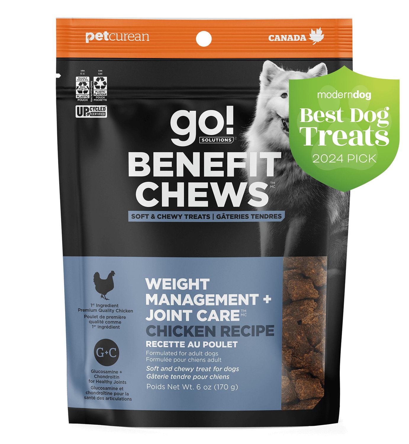 Go! Benefit Chews Wgt Mgt &amp; Joint Health 6 oz