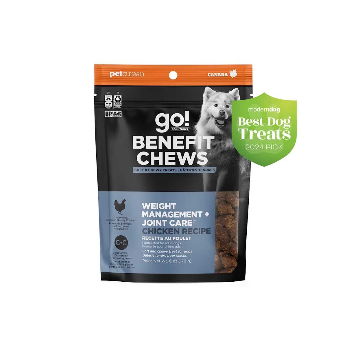 Go! Benefit Chews Wgt Mgt &amp; Joint Health 6 oz