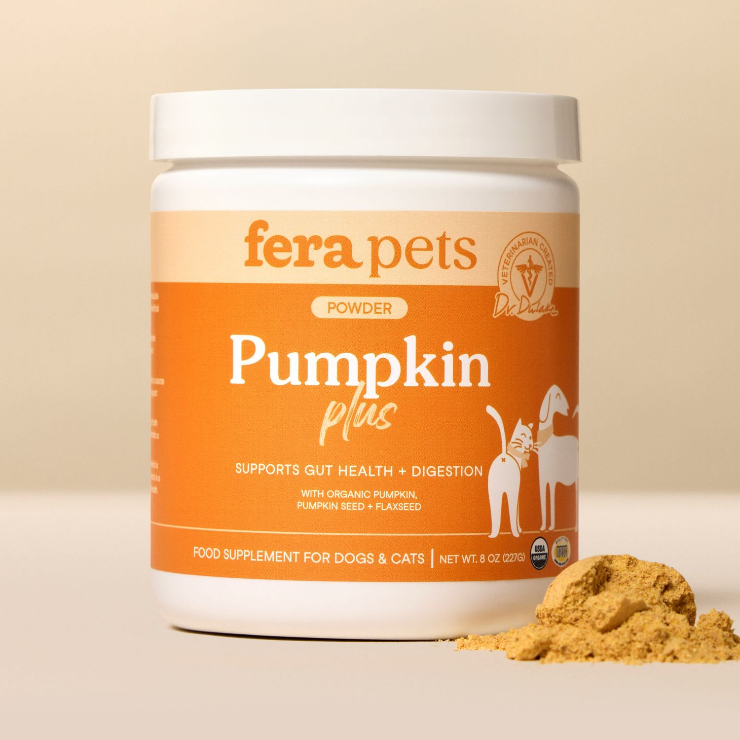 Fera Pets Pumpkin Plus Gut Support Dog/Cat 8 oz
