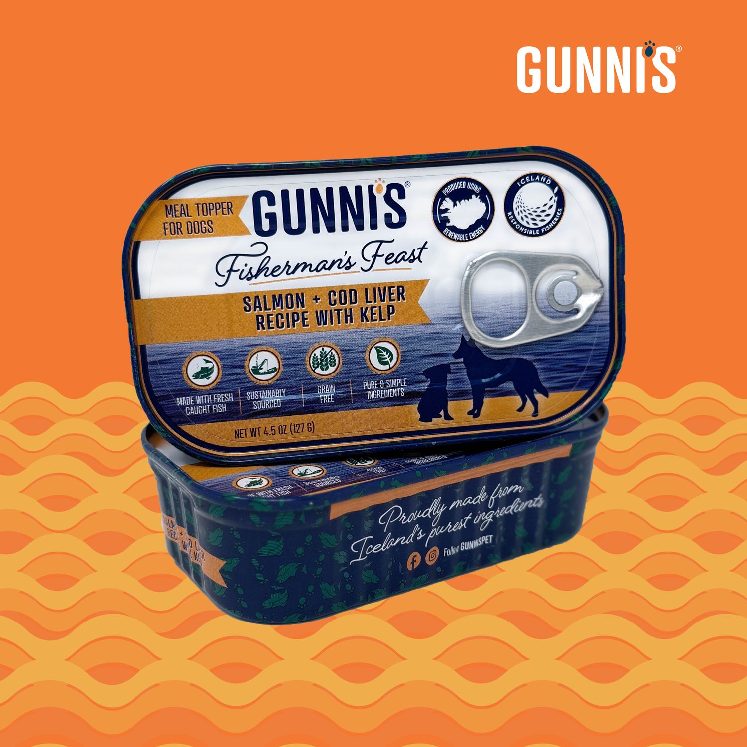 Gunni’s Dog Food Topper Salmon/Cod 4.5 oz
