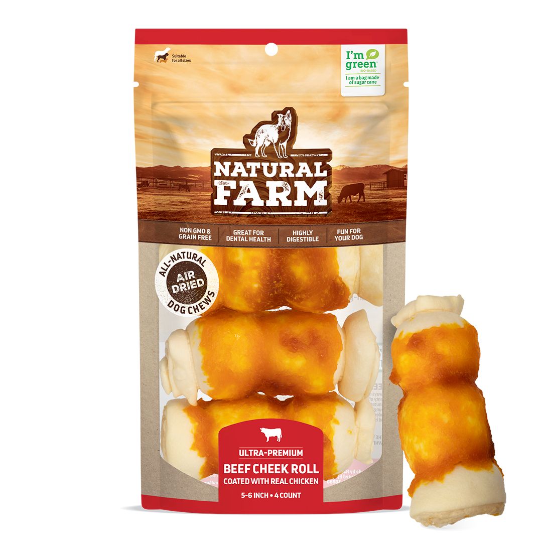 NF Beef Cheek Roll Chicken Flavor 5-6”