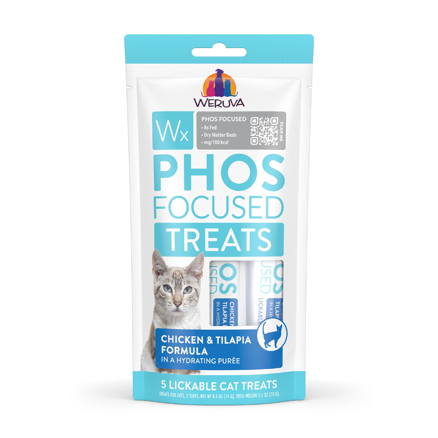Weruva WX Phos Lickable Cat Treat Chicken &amp; Tilapia