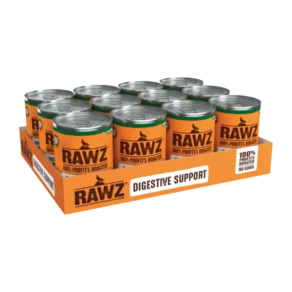 Rawz Dog Can Digestive Turkey/Pumpkin 12.5 oz