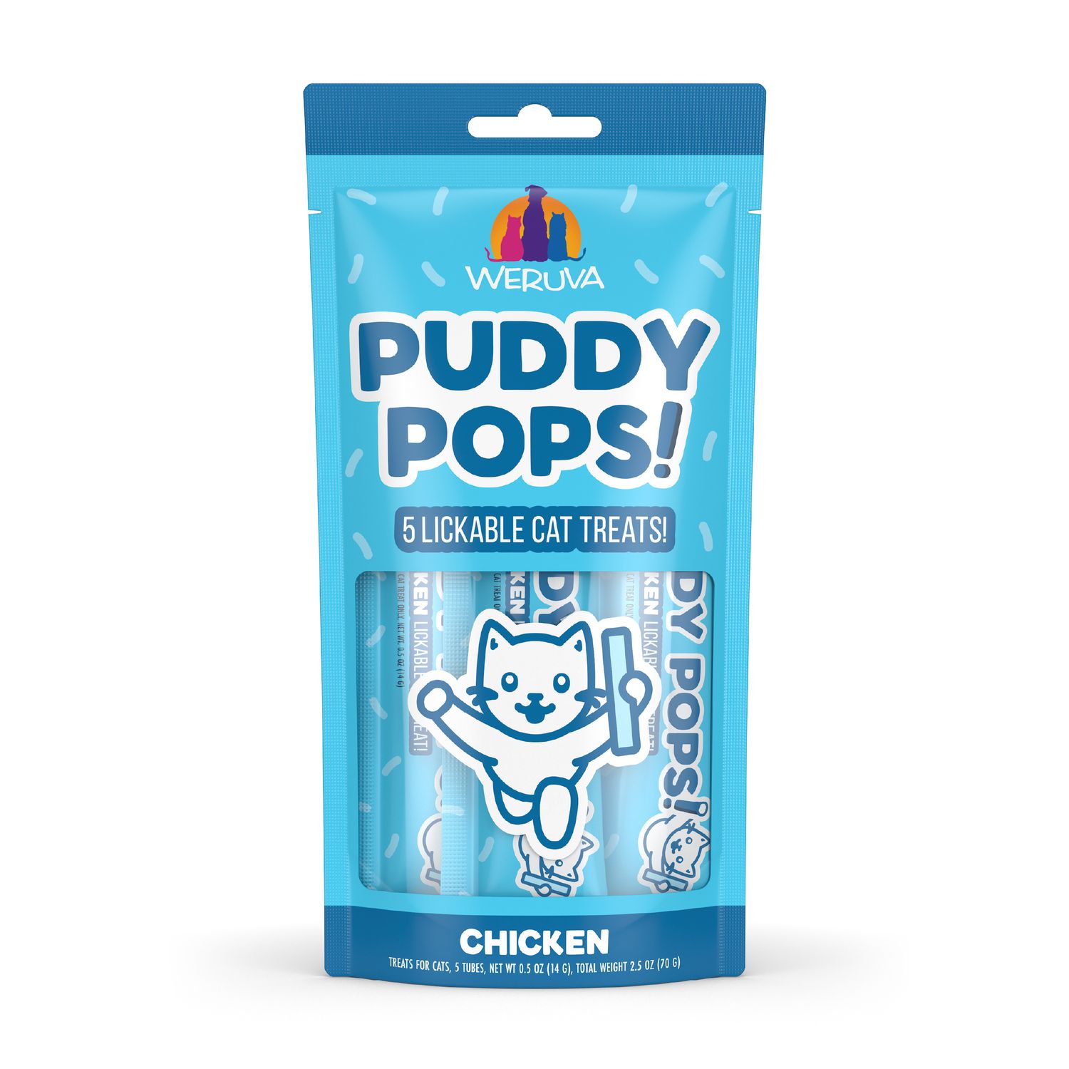 Weruva Puddy Pops Cat Treat Chicken
