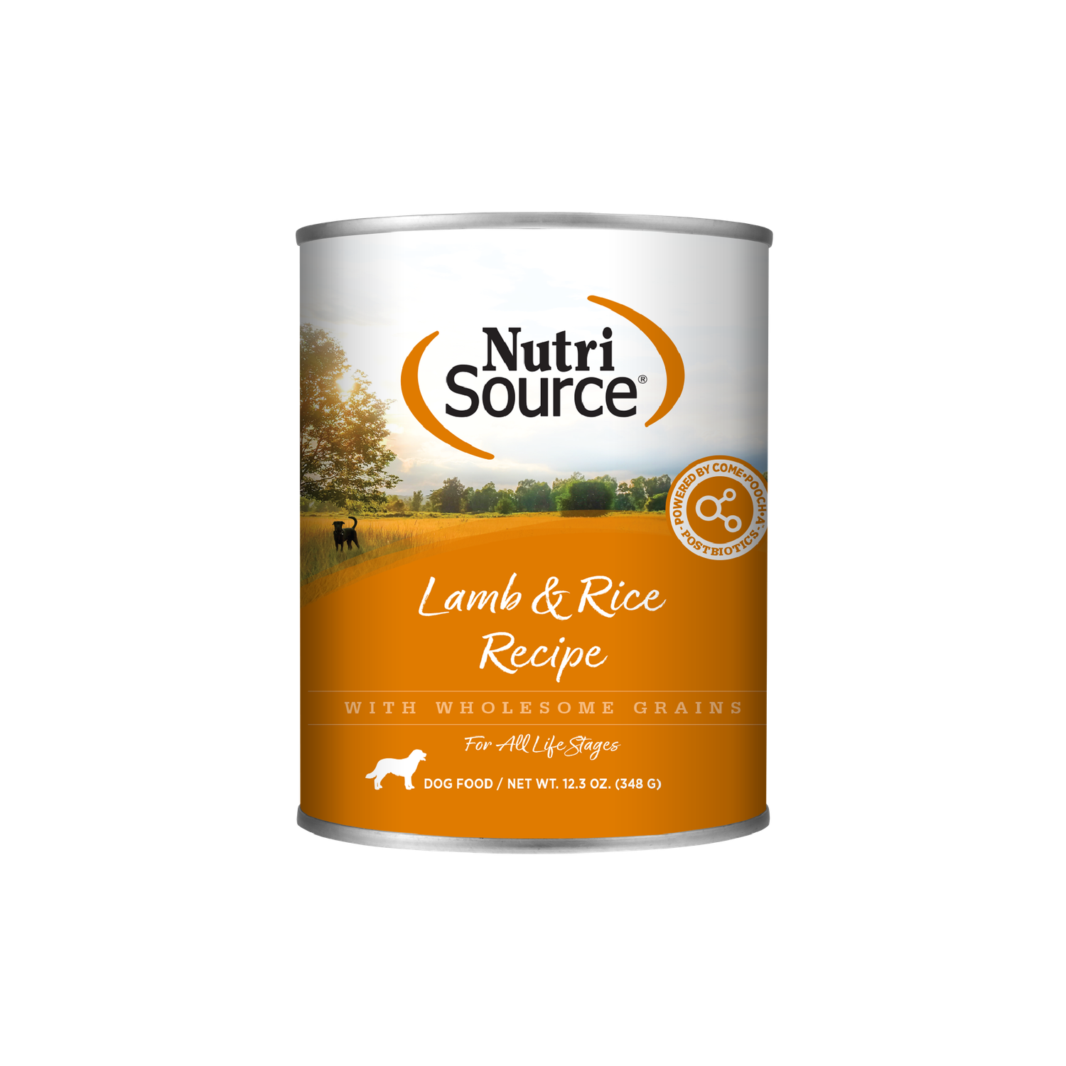 Nutrisource Dog Can Lamb &amp; Rice 12.3 oz (new)