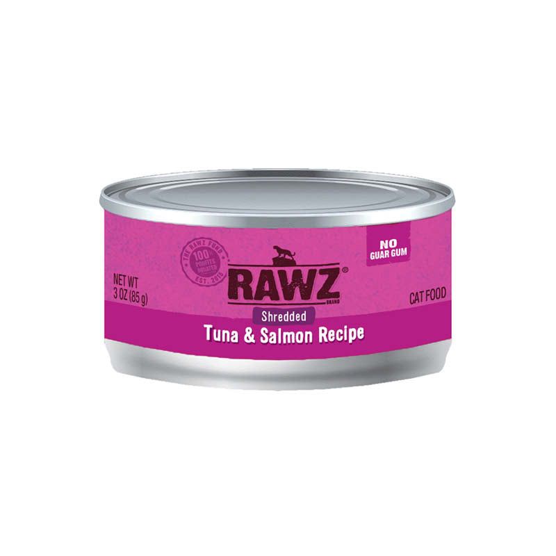 Rawz Cat Can Shredded Tuna &amp; Salmon 3 oz