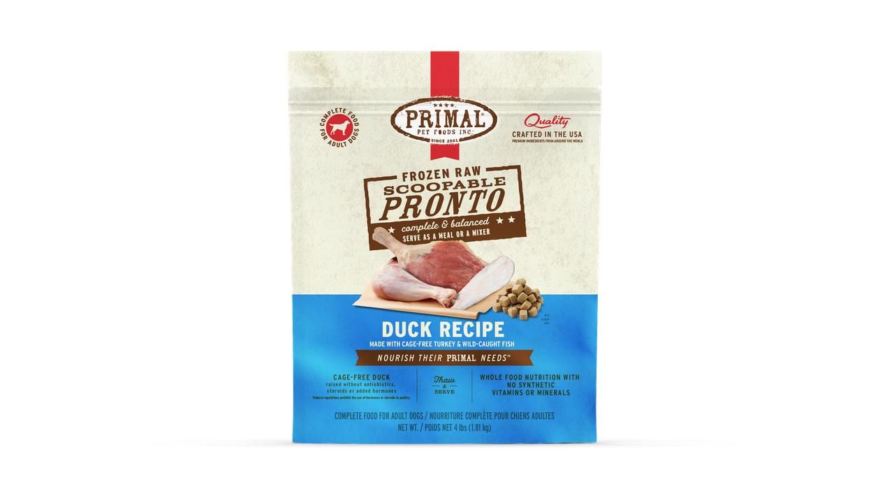 Primal Pronto Canine Duck/Turkey/Fish 4 lb