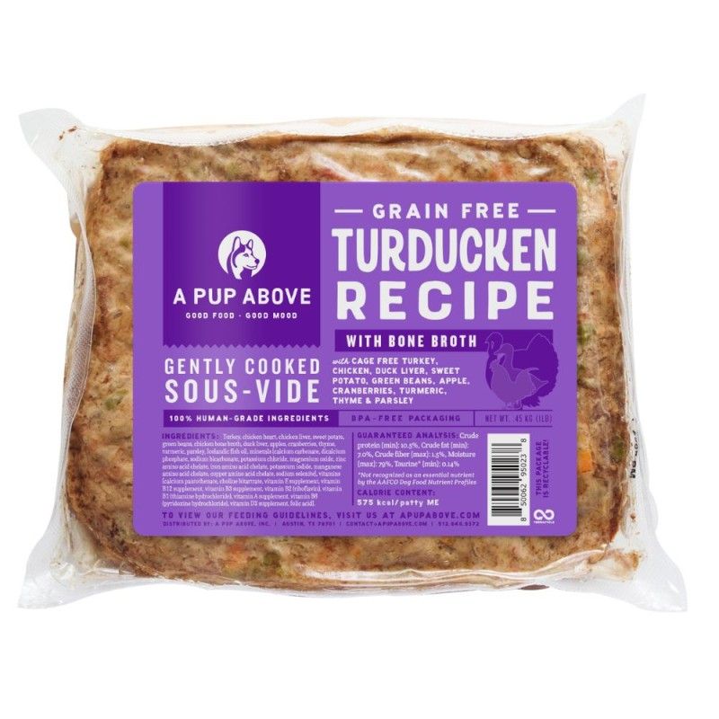 A Pup Above Turducken 1 lb patty