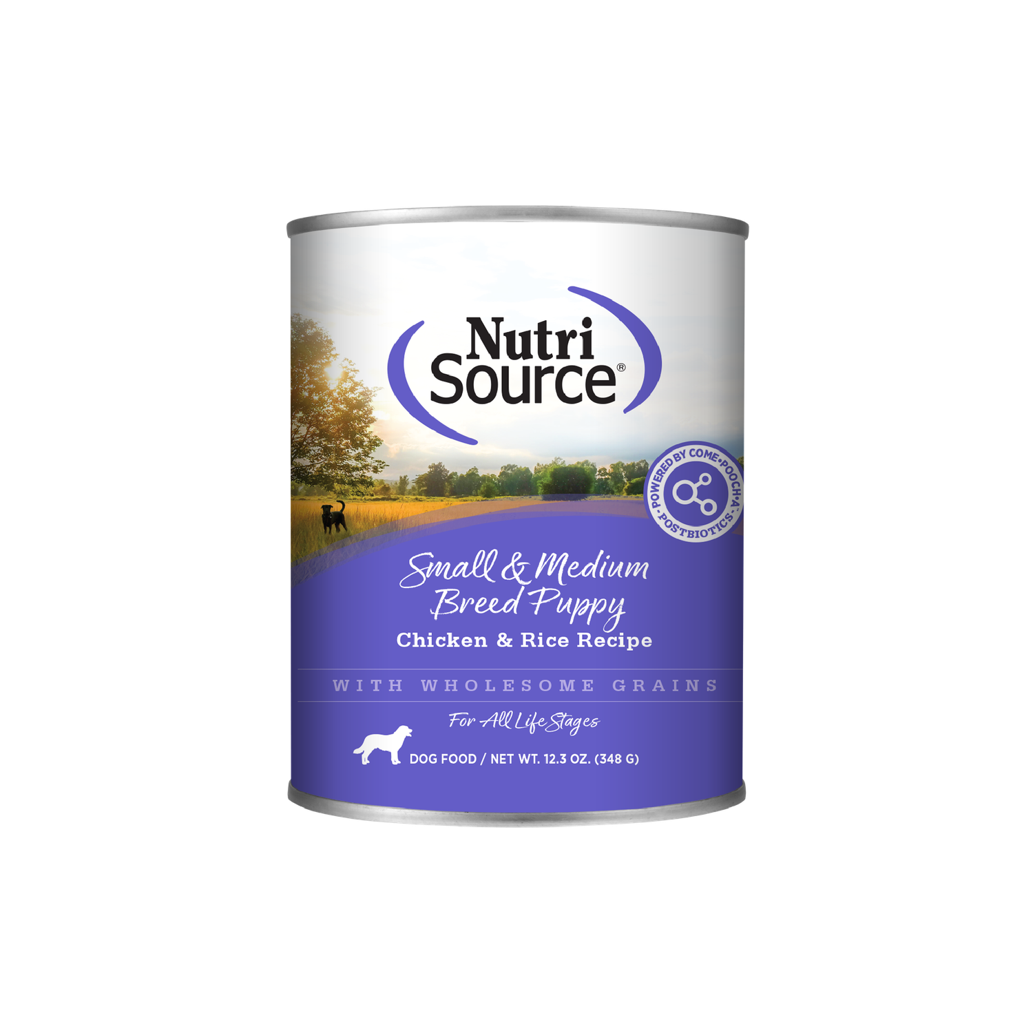 Nutrisource Dog Can Chicken &amp; Rice 12.3 oz (new)