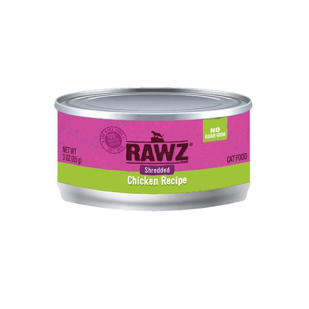 Rawz Cat Can Shredded Chicken 3 oz