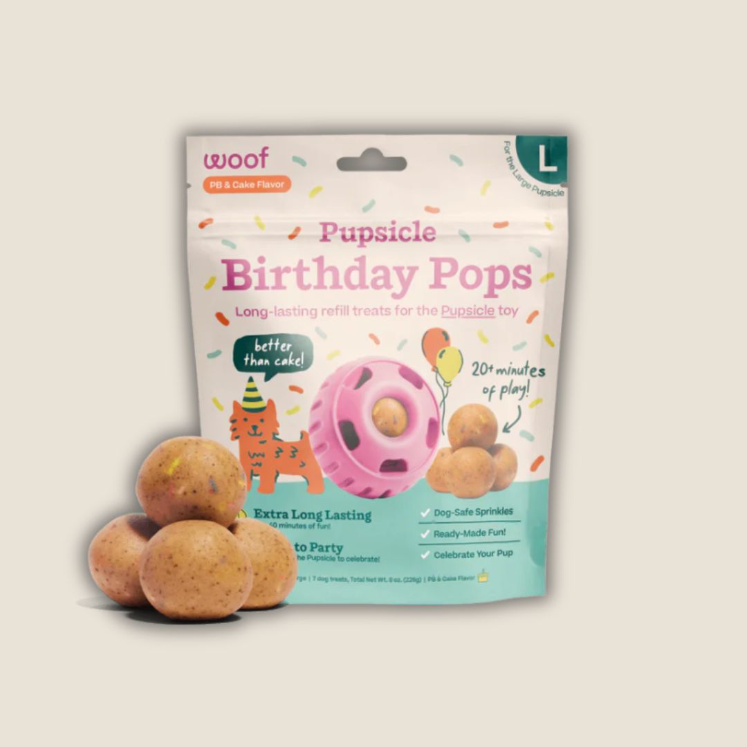 WOOF Pupsicle Refill Pops Birthday Sm