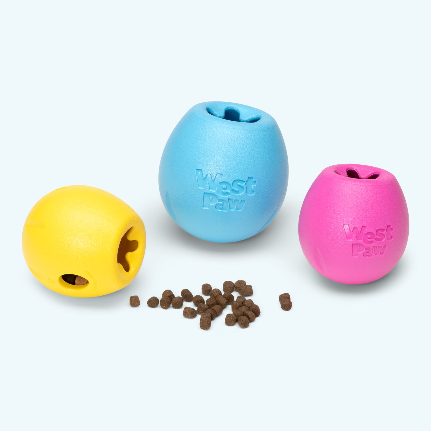 West Paw Rumbl Lg Aqua Blue
