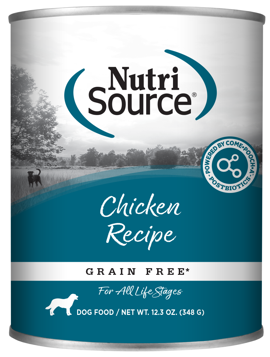 Nutrisource Dog Can GF Chicken 12.3 oz (new)