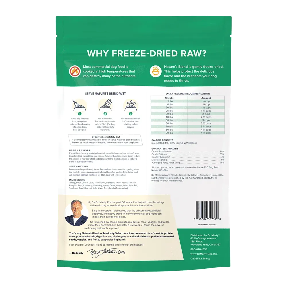 DM Nat. Blend Sensitivity Select 80 oz