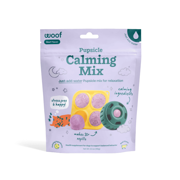 WOOF Pupsicle Treat Mix Beef Calming 5.5 oz