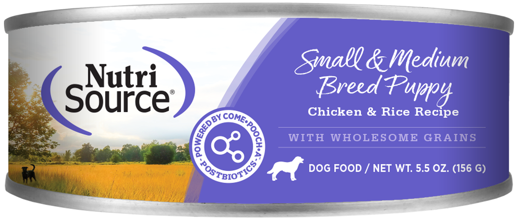 Nutrisource Dog Can Puppy Chicken &amp; Rice 5.5 oz (new)