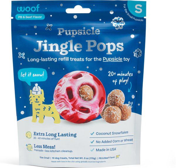 WOOF Refill Holiday Jingle Pops Small