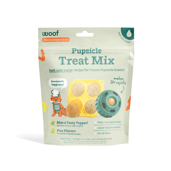 WOOF Pupsicle Treat Mix Bacon &amp; Cheese 5.5 oz