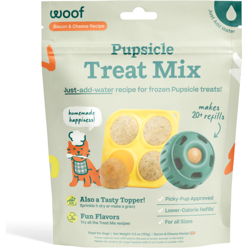 WOOF Pupsicle Treat Mix Bacon &amp; Cheese 5.5 oz