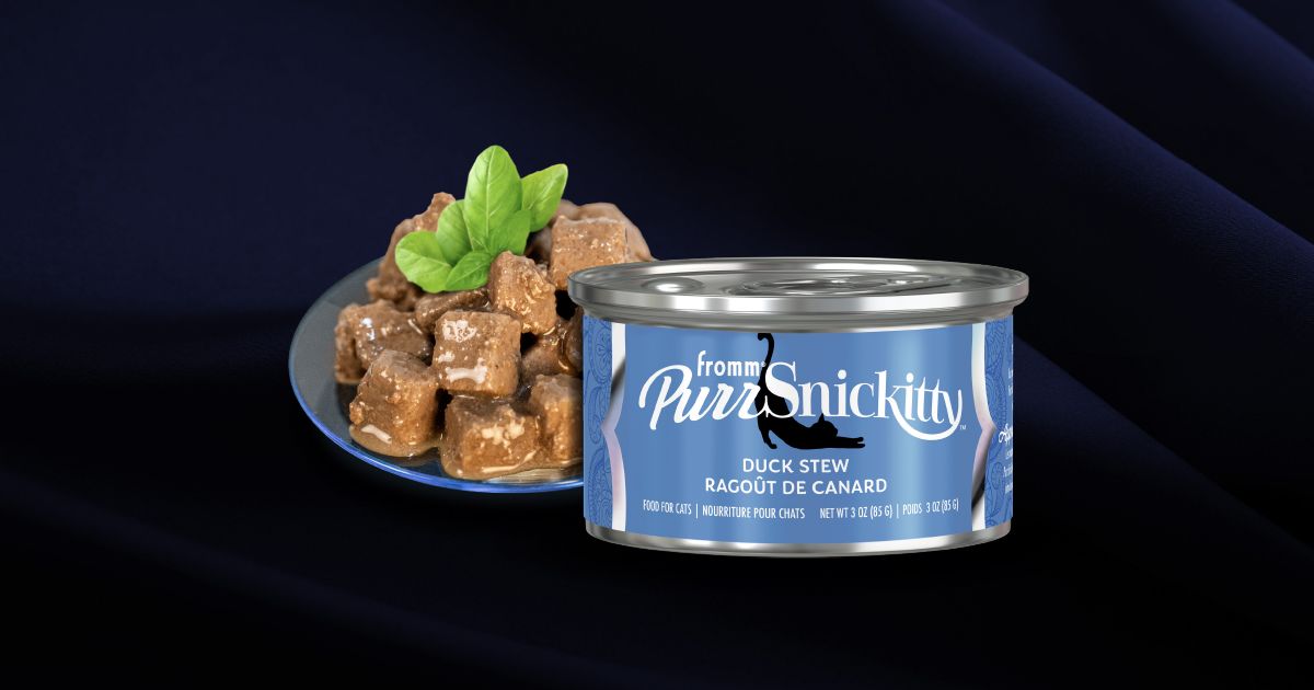 Fromm PurrSnickitty Cat Can Duck Stew 3 oz