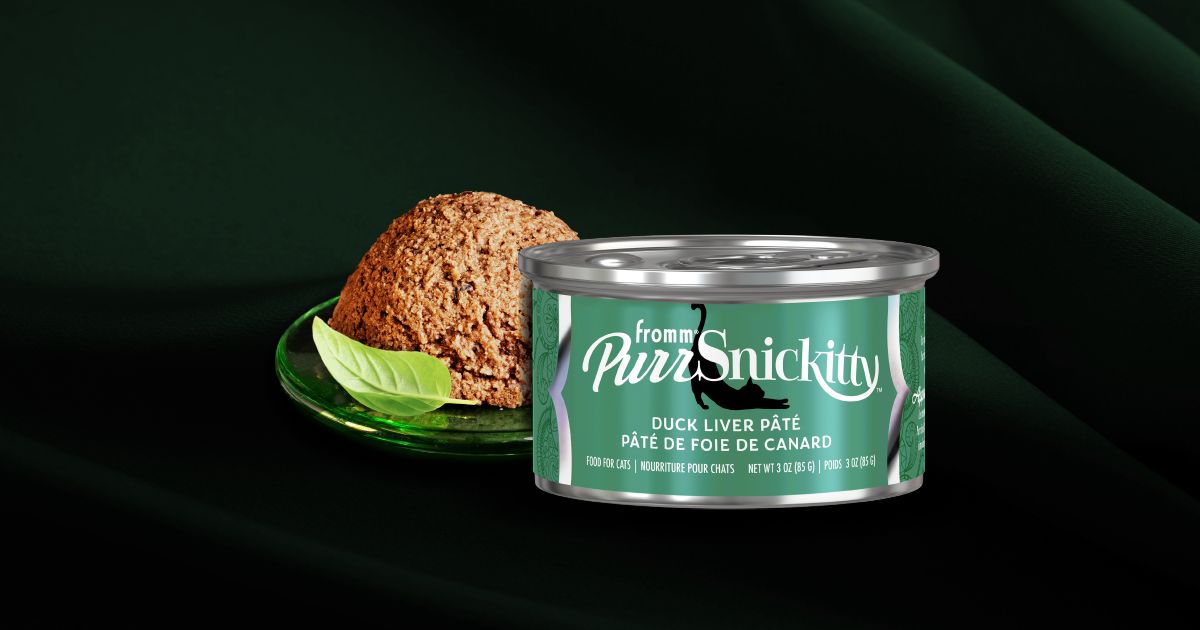 Fromm PurrSnickitty Cat Can Duck Liver Pate 3 oz