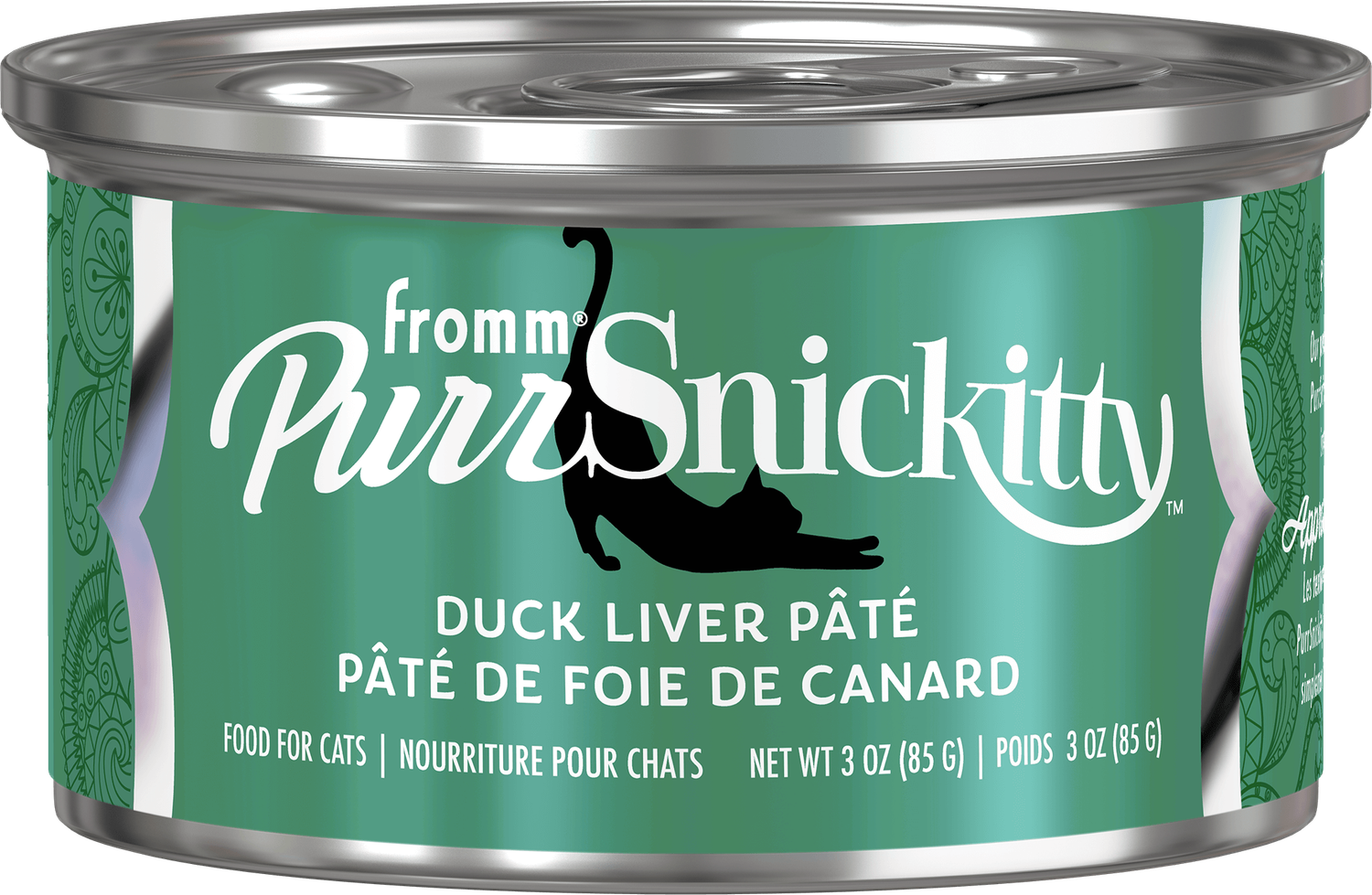 Fromm PurrSnickitty Cat Can Duck Liver Pate 3 oz