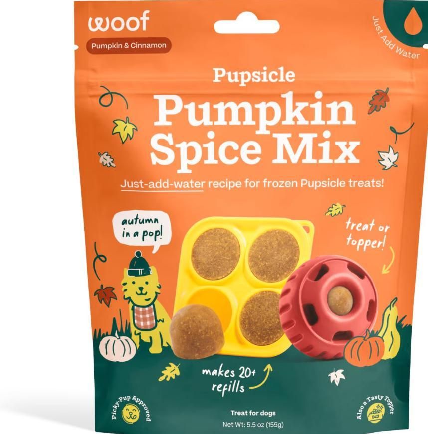 WOOF Pupsicle Treat Mix Pumpkin Spice 5.5 oz