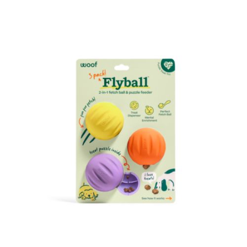 WOOF Flyball 3 pack