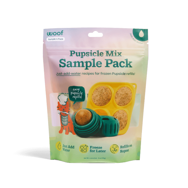 WOOF Pupsicle Treat Mix Sample Variety Pack 5.5 oz
