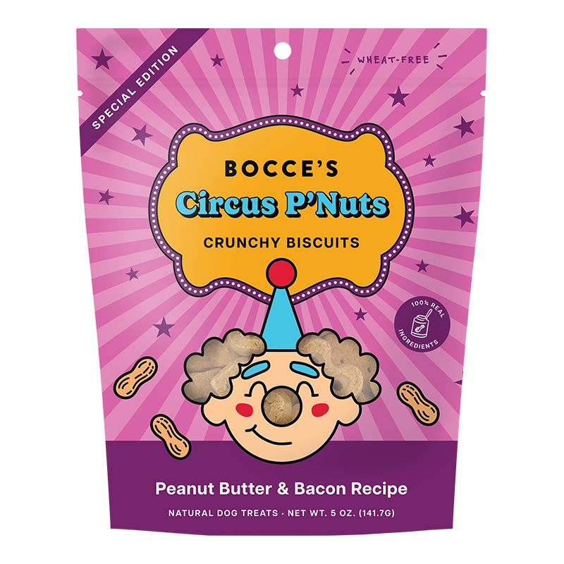Bocce Circus Biscuits P’Nuts 5 oz