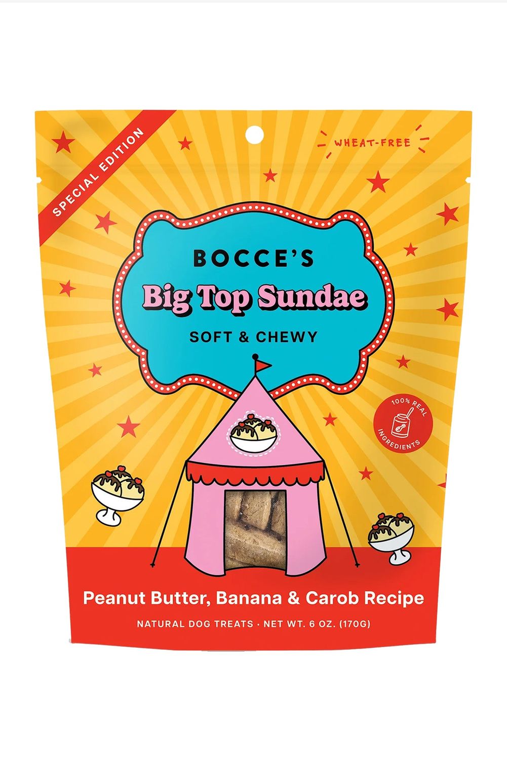 Bocce Circus Soft &amp; Chewy Big Top Sundae 6 oz