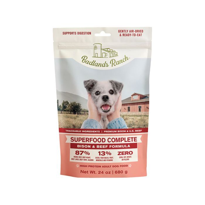 Badlands Ranch Superfood Complete Bison/Beef 24 oz