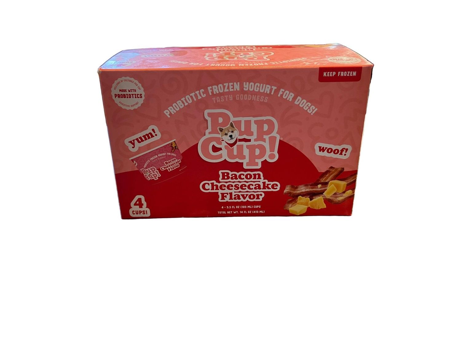 PupCup Yogurt 3.5 oz (4 pack)