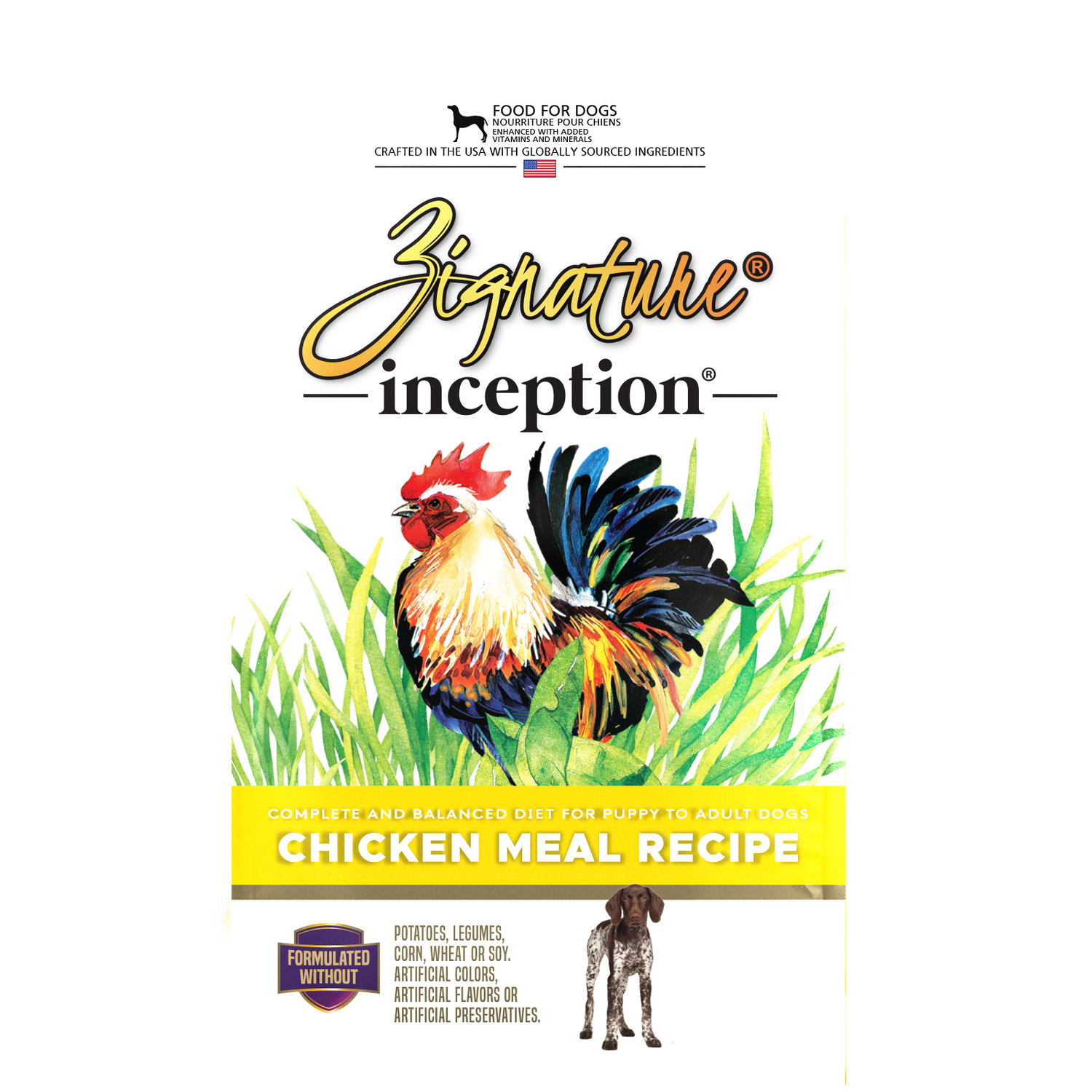 Zignature Inception Dog Food
