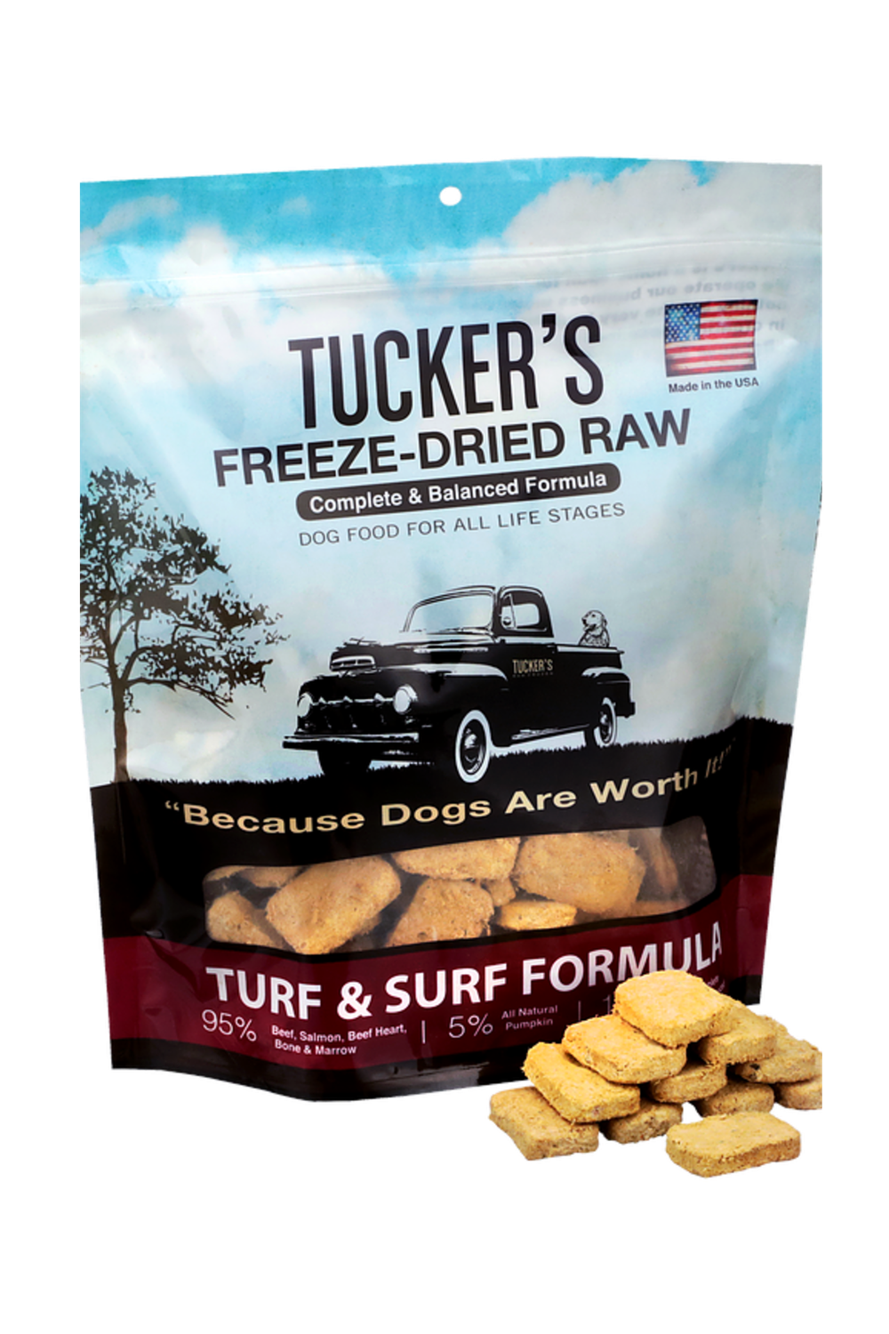 Tucker’s FD Dog Food Turf - Surf &amp; Pumpkin 14 oz