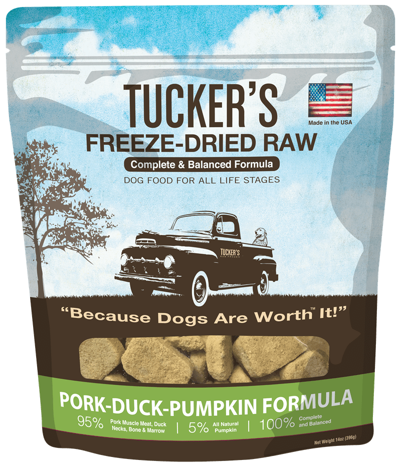 Tucker’s FD Dog Food Pork - Duck &amp; Pumpkin 14 oz