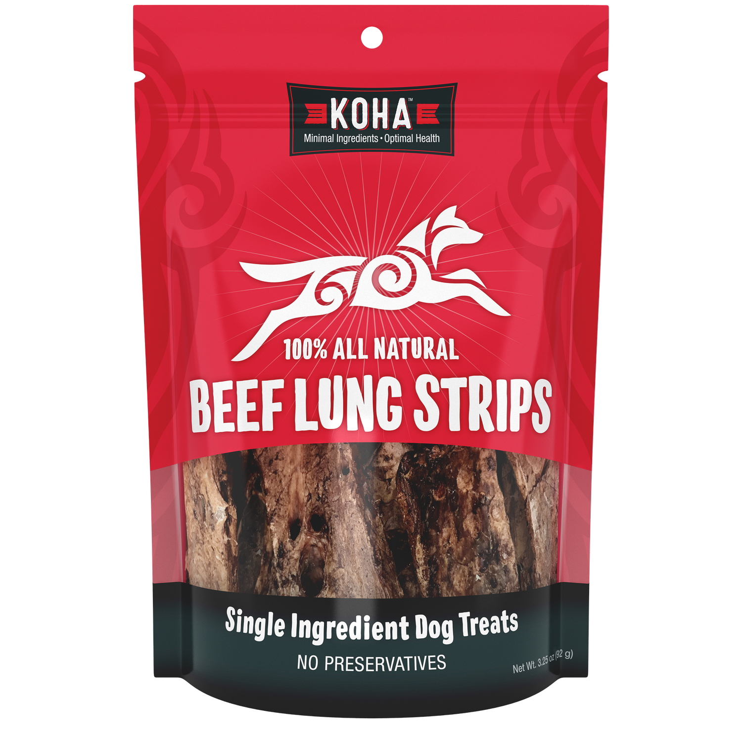 Koha Beef Strips Treat 3.25 oz