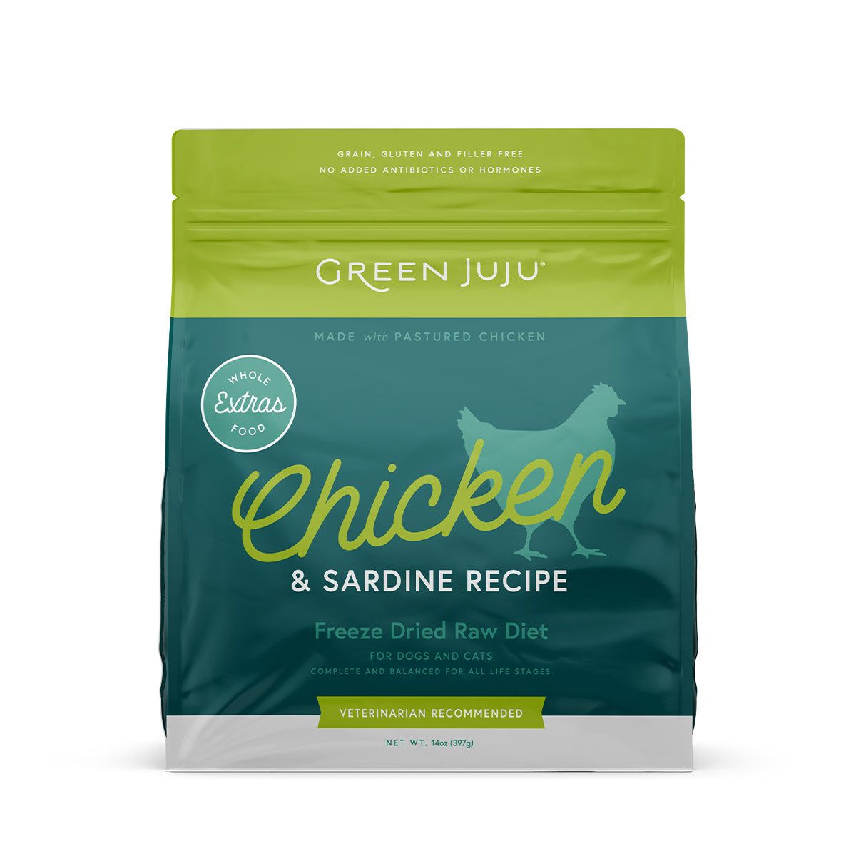 Green Juju FD Extras Raw Diet 14 oz (Dog/Cat)