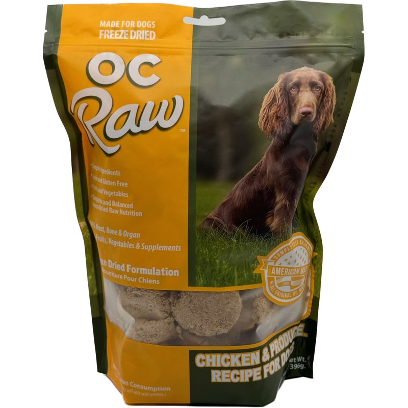 OC Raw FD Chicken &amp; Produce Dog Food