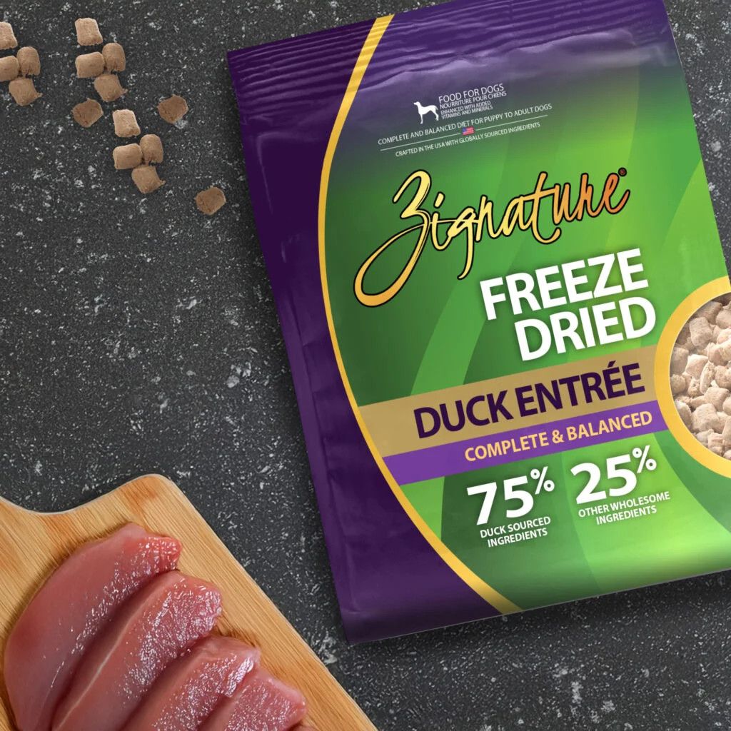 Zignature Freeze Dried , Flavor: Duck, Size: 4 oz