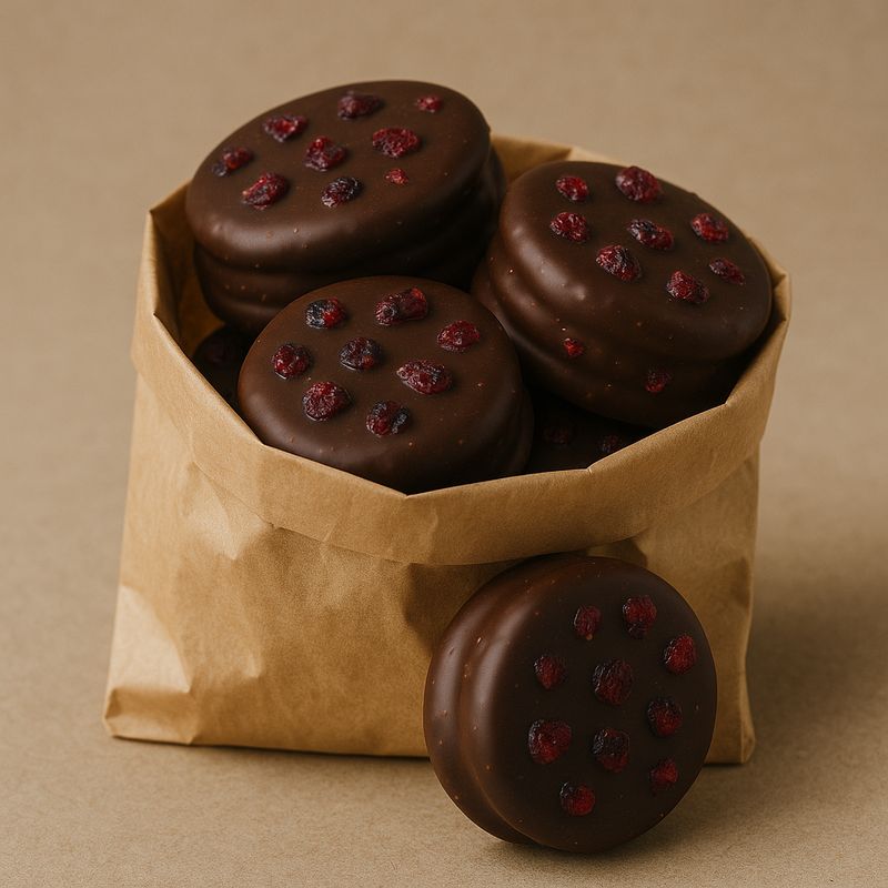 BOLSA 5 MINI ALFAJORES - ARÁNDANOS