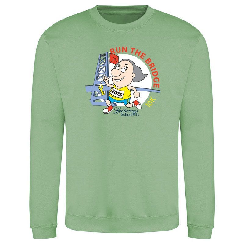 Run The Bridge Ben Franklin Sweatshirt