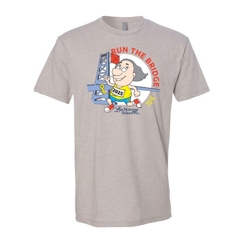 Run The Bridge Ben Franklin Short Sleeve Crew