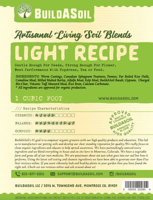 Build-A-Soil Light Recipe
